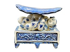 China Blau-Weiß Keramik