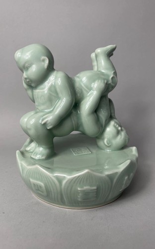 China grüne keramik figur - china,
