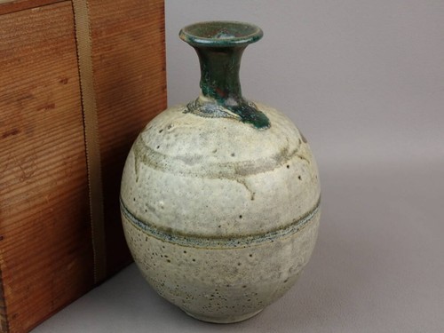 Oribe karatsu tokkuri - oribe,