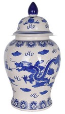 Chinoiserie Drachenvase 50 cm