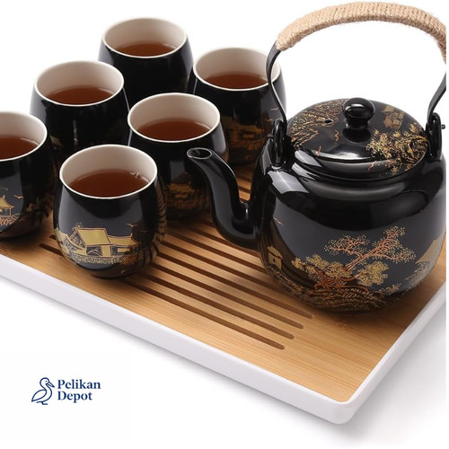 Japanisches teeservice mit - teeservice,