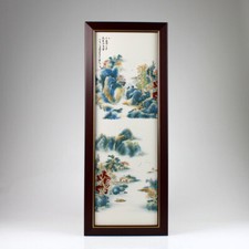 Porzellan Bild China, Wandbild