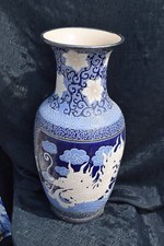 Keramik Vase-China, floral mit