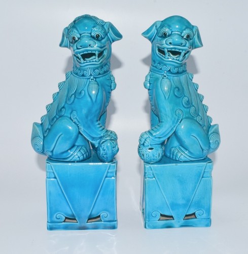 Paar vintage foo hunde - paar,