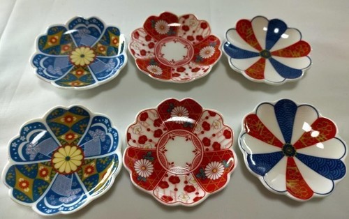 Japanischer teller 6er - teller,