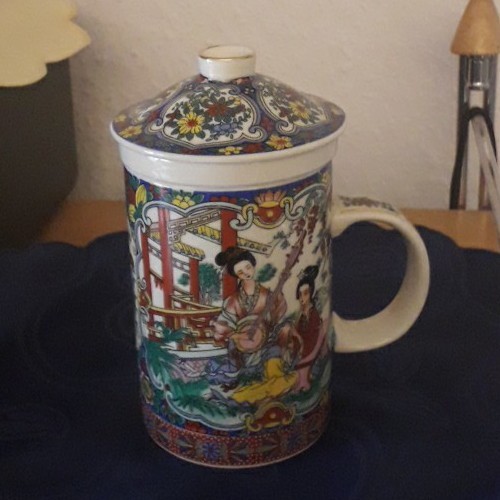 Vintage chinesische teetasse - vintage,
