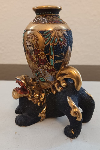 Alte satsuma japan vase - *,