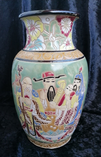 Asiatische vase keramik china - keramik,