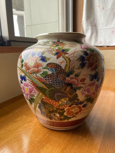 Japanische kutani ware vase - kutani,